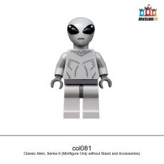 Figurine Collectible Minifigures Classic Alien, Series 6, réf. col081