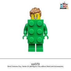 Figurine Collectible Minifigures Brick Costume Guy, Series 20, réf. col370