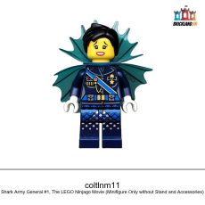 Figurine Collectible Minifigures Shark Army General #1, The LEGO Ninjago Movie, réf. coltlnm11