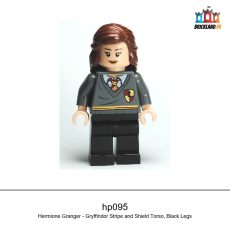 Figurine Harry Potter Hermione Granger - Gryffindor Stripe and Shield Torso, Black Legs, réf. hp095