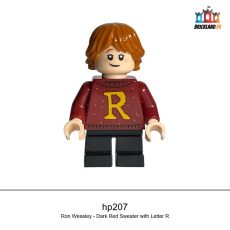 Figurine Harry Potter Ron Weasley - Dark Red Sweater with Letter R, réf. hp207
