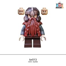 Figurine The Hobbit and The Lord of the Rings Gimli - Eyelids, réf. lor013