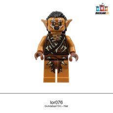 Figurine The Hobbit and The Lord of the Rings Gundabad Orc - Hair, réf. lor076
