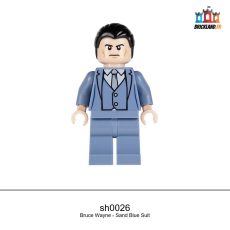 Figurine Super Heroes Bruce Wayne - Sand Blue Suit, réf. sh0026