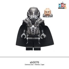 Figurine Super Heroes General Zod - Helmet, Cape, réf. sh0076