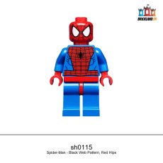 Figurine Super Heroes Spider-Man - Black Web Pattern, Red Hips, réf. sh0115