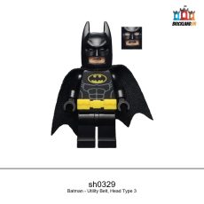 Figurine Super Heroes Batman - Utility Belt, Head Type 3, réf. sh0329