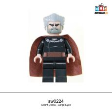 Figurine Star Wars Count Dooku - Large Eyes, réf. sw0224