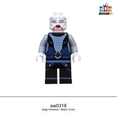 Figurine Star Wars Asajj Ventress - Black Torso, réf. sw0318