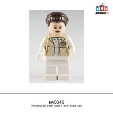Figurine Star Wars Princess Leia (Hoth Outfit, French Braid Hair), réf. sw0346