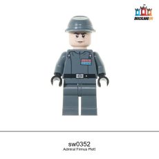 Figurine Star Wars Admiral Firmus Piett, réf. sw0352