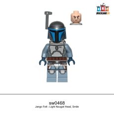 Figurine Star Wars Jango Fett - Light Nougat Head, Smile, réf. sw0468