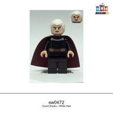 Figurine Star Wars Count Dooku - White Hair, réf. sw0472