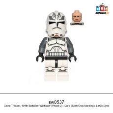 Figurine Star Wars Clone Trooper, 104th Battalion 'Wolfpack' (Phase 2), réf. sw0537
