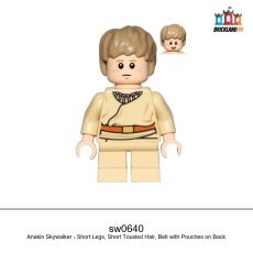 Figurine Star Wars Anakin Skywalker - Short Legs, Short Tousled Hair, réf. sw0640