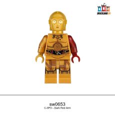 Figurine Star Wars C-3PO - Dark Red Arm, réf. sw0653