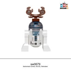 Figurine Star Wars Astromech Droid, R2-D2, Reindeer, réf. sw0679