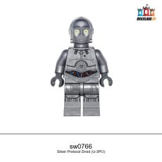 Figurine Star Wars Silver Protocol Droid (U-3PO), réf. sw0766