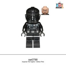 Figurine Star Wars Imperial TIE Fighter / Striker Pilot, réf. sw0788