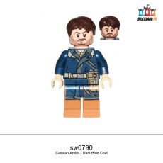 Figurine Star Wars Cassian Andor - Dark Blue Coat, réf. sw0790