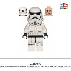 Figurine Star Wars Imperial Stormtrooper - Male, Dual Molded Helmet, réf. sw0997a