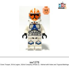 Figurine Star Wars Clone Trooper, 501st Legion, 332nd Company (Phase 2), réf. sw1278