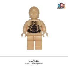 Figurine Star Wars C-3PO - Pearl Light Gold, réf. sw0010