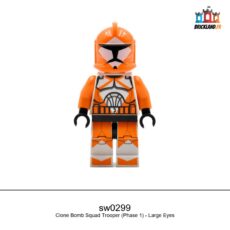 Figurine Star Wars Clone Bomb Squad Trooper (Phase 1) - Large Eyes, réf. sw0299