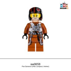 Figurine Star Wars Poe Dameron (Pilot Jumpsuit, Helmet), réf. sw0658