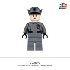 Figurine Star Wars First Order Officer (Lieutenant / Captain) - Female, réf. sw0665
