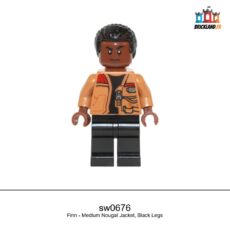 Figurine Star Wars Finn - Medium Nougat Jacket, Black Legs, réf. sw0676