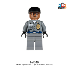 Figurine Batman I Arkham Asylum Guard - Light Brown Head, Black Cap, réf. bat019