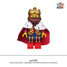 Figurine Collectible Minifigures Classic King, Series 13, réf. col195