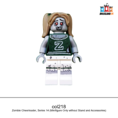 Figurine Collectible Minifigures Zombie Cheerleader, Series 14, réf. col218