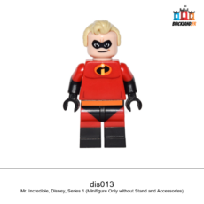 Figurine Collectible Minifigures Mr. Incredible, Disney, Series 1, réf. dis013