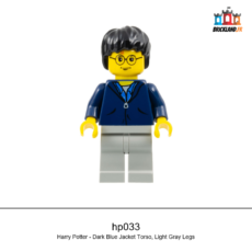 Figurine Harry Potter Harry Potter - Dark Blue Jacket Torso, Light Gray Legs, réf. hp033