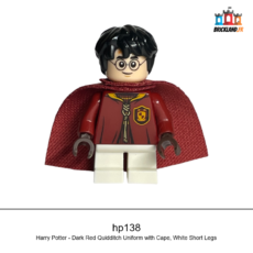 Figurine Harry Potter Harry Potter - Dark Red Quidditch Uniform with Cape, réf. hp138