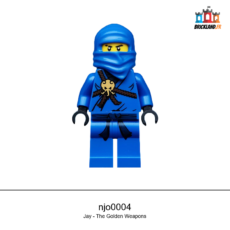 Figurine NINJAGO Jay - The Golden Weapons, réf. njo0004