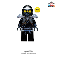 Figurine NINJAGO Cole ZX - Shoulder Armor, réf. njo0039