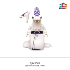 Figurine NINJAGO Pythor Chumsworth - White, réf. njo0220