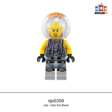Figurine The LEGO NINJAGO Movie Jelly - Dark Red Beard, réf. njo0359