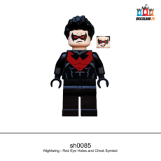 Figurine Super Heroes Nightwing - Red Eye Holes and Chest Symbol, réf. sh0085