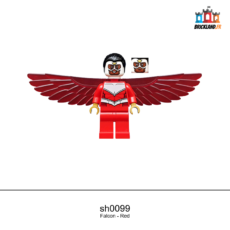 Figurine Super Heroes Falcon - Red, réf. sh0099