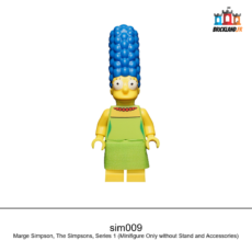 Figurine Collectible Minifigures Marge Simpson, The Simpsons, Series 1, réf. sim009
