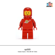 Figurine Space Classic Space - Red with Air Tanks, réf. sp005