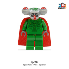 Figurine Space Space Police 3 Alien - Squidman, réf. sp092
