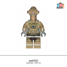 Figurine Star Wars Geonosian - Dark Tan, réf. sw0320