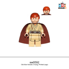 Figurine Star Wars Obi-Wan Kenobi (Young, Printed Legs), réf. sw0592