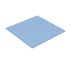 Plaque LEGO 16 x 16 bleu clair (x1)