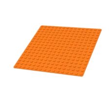 Plaque LEGO 16 x 16 orange (x1)